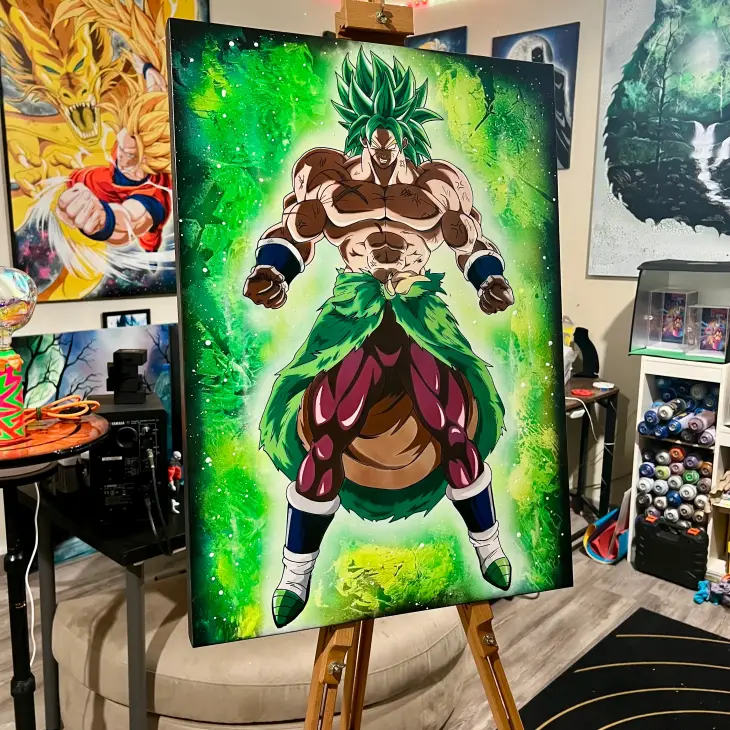 Broly Limited – 50×70 - Lumi - immagine 6