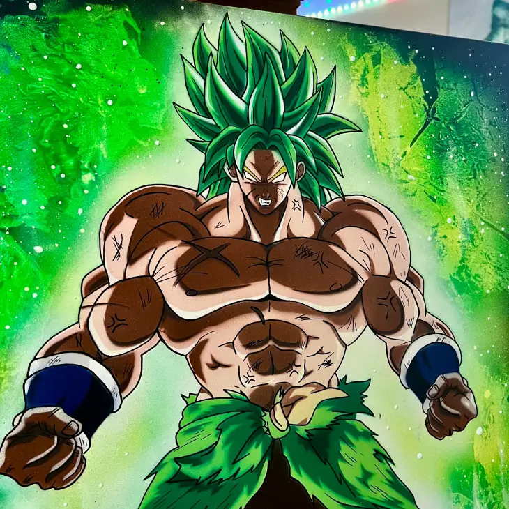 Broly Limited – 50×70 - Lumi - immagine 3