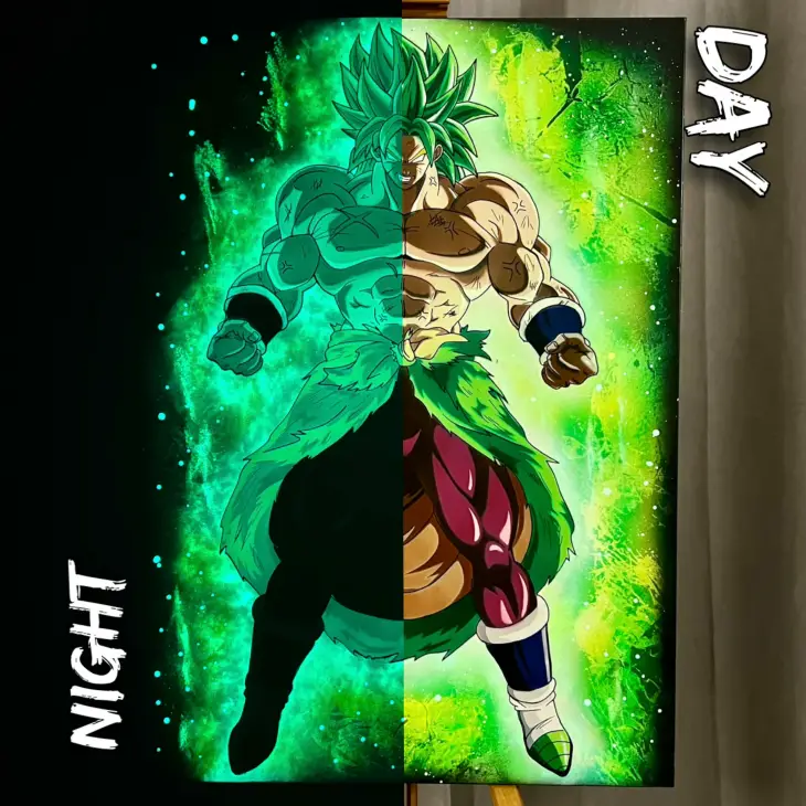 Broly Limited – 50×70 - Lumi