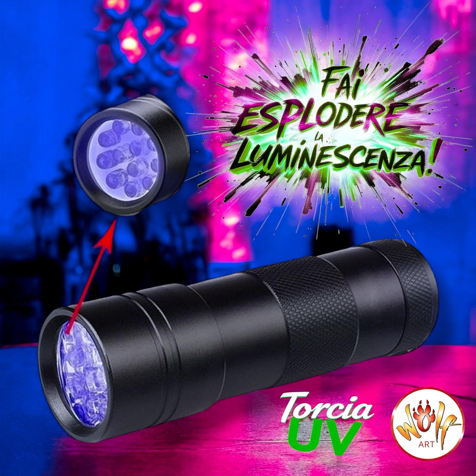 Torcia UV portatile