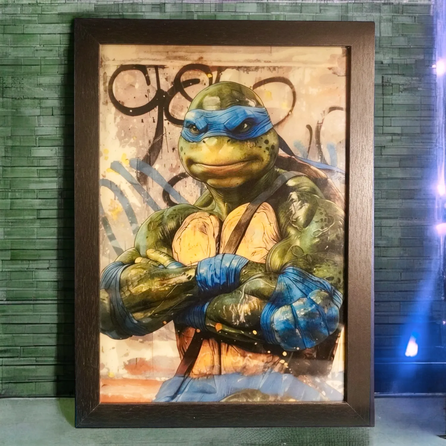 Leonardo - Tartarughe Ninja - Super Lumi A4 - immagine 2