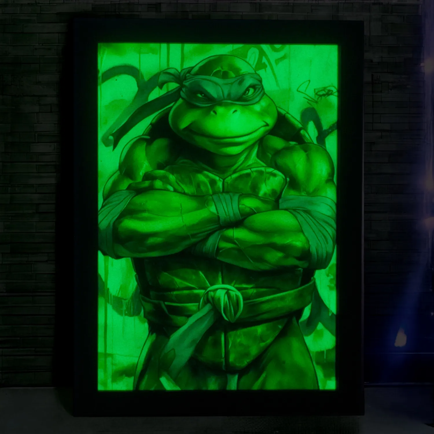 Donatello - Tartarughe Ninja - Super Lumi A4 - immagine 3
