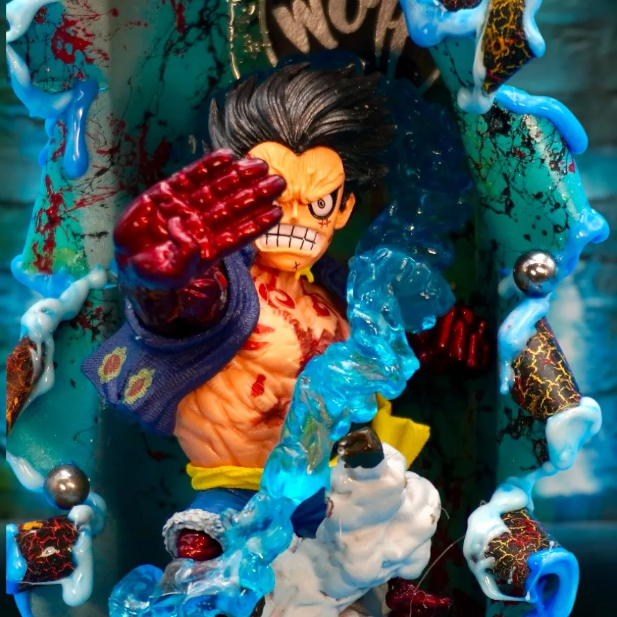 Luffy Gear 4 - One Piece - BOMBOL FIGURE 500ml - immagine 3