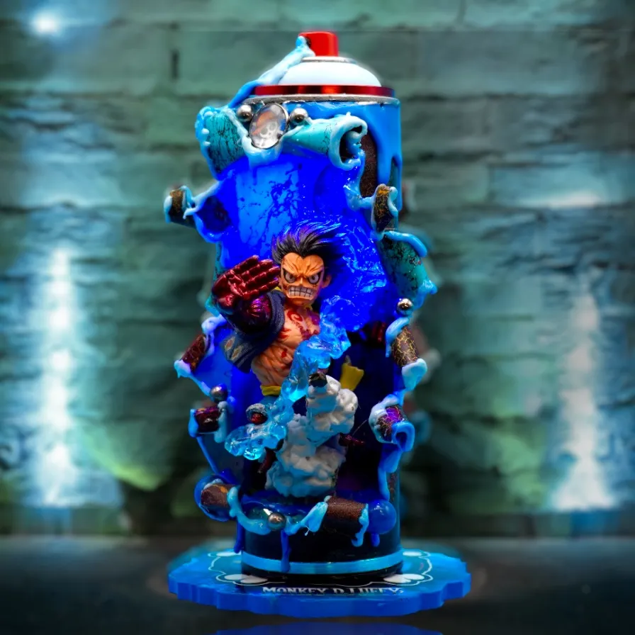 Luffy Gear 4 - One Piece - BOMBOL FIGURE 500ml - immagine 4