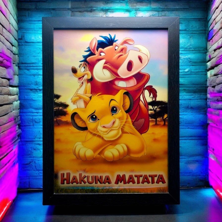 hakuna matata - Super Lumi A4 - immagine 2