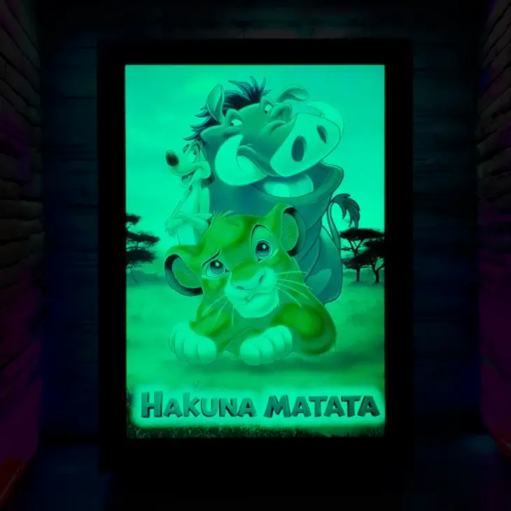 hakuna matata - Super Lumi A4 - immagine 3
