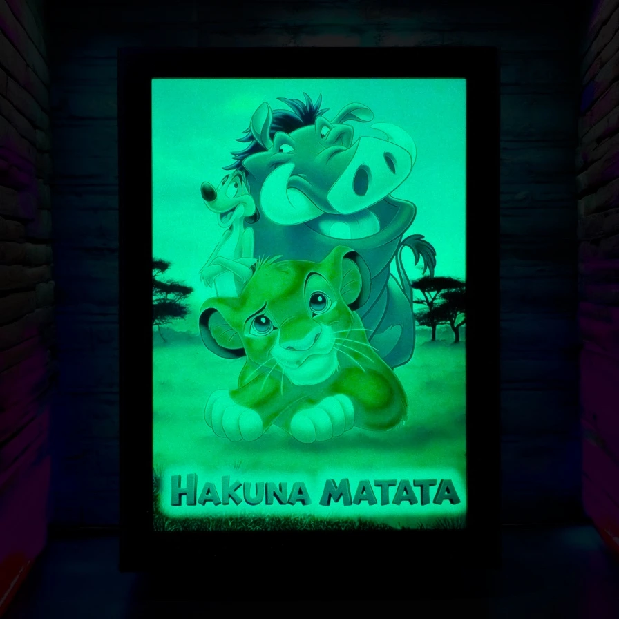 hakuna matata - Super Lumi A4 - immagine 3