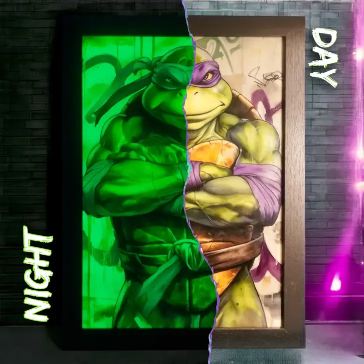 Donatello - Tartarughe Ninja - Super Lumi A4