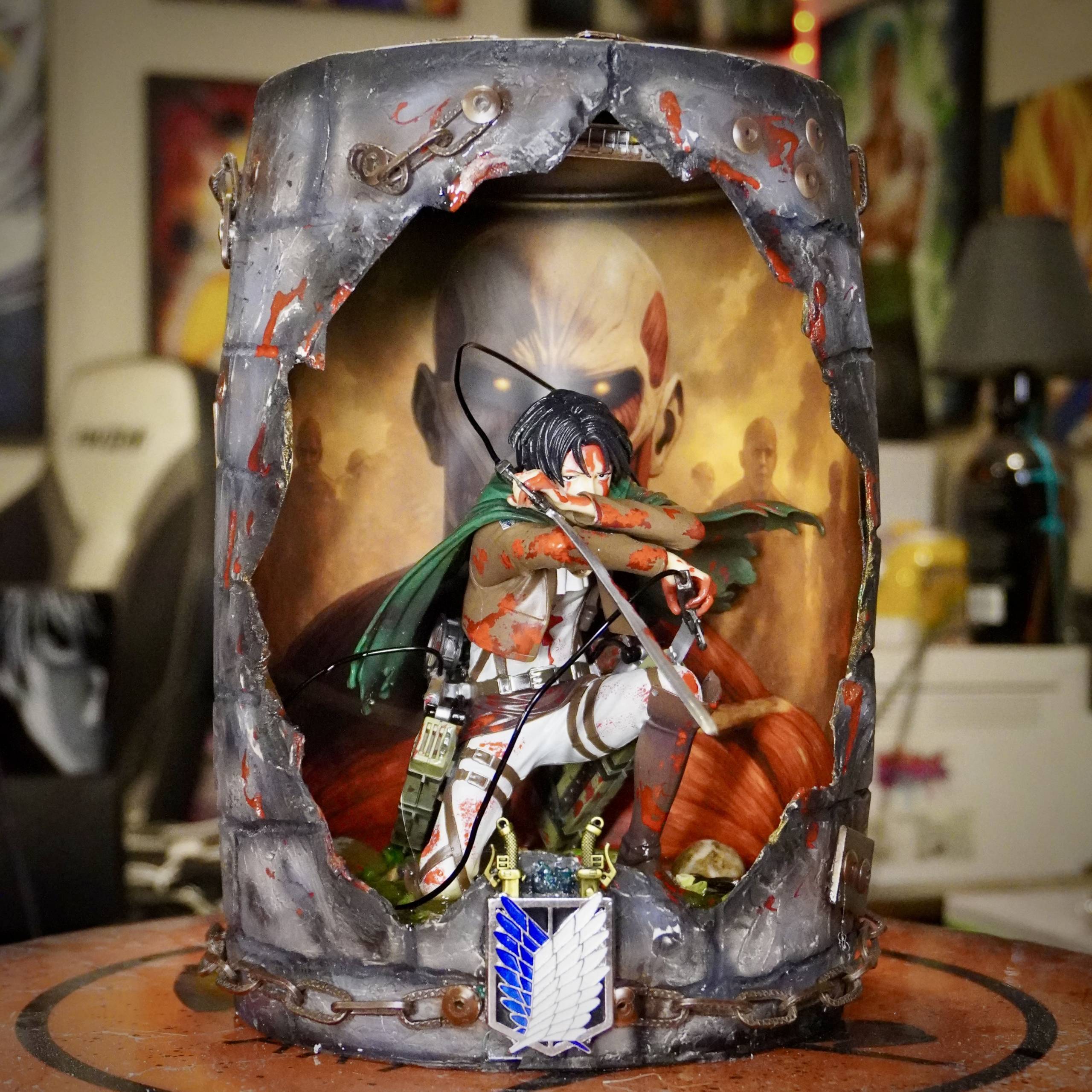 LEVI ACKERMAN- GIGA BOMBOL FIGURE 5 L - immagine 3