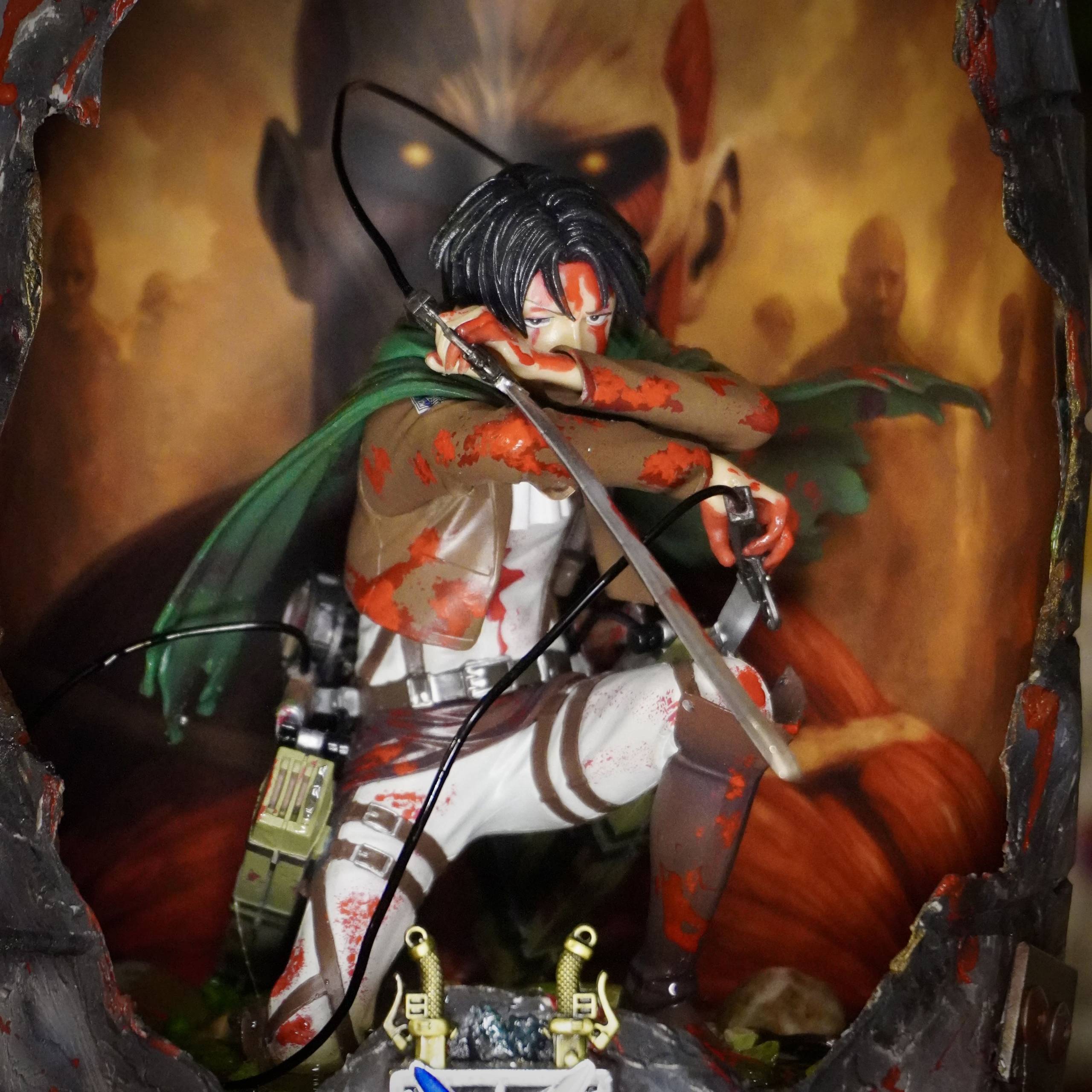 LEVI ACKERMAN- GIGA BOMBOL FIGURE 5 L - immagine 7