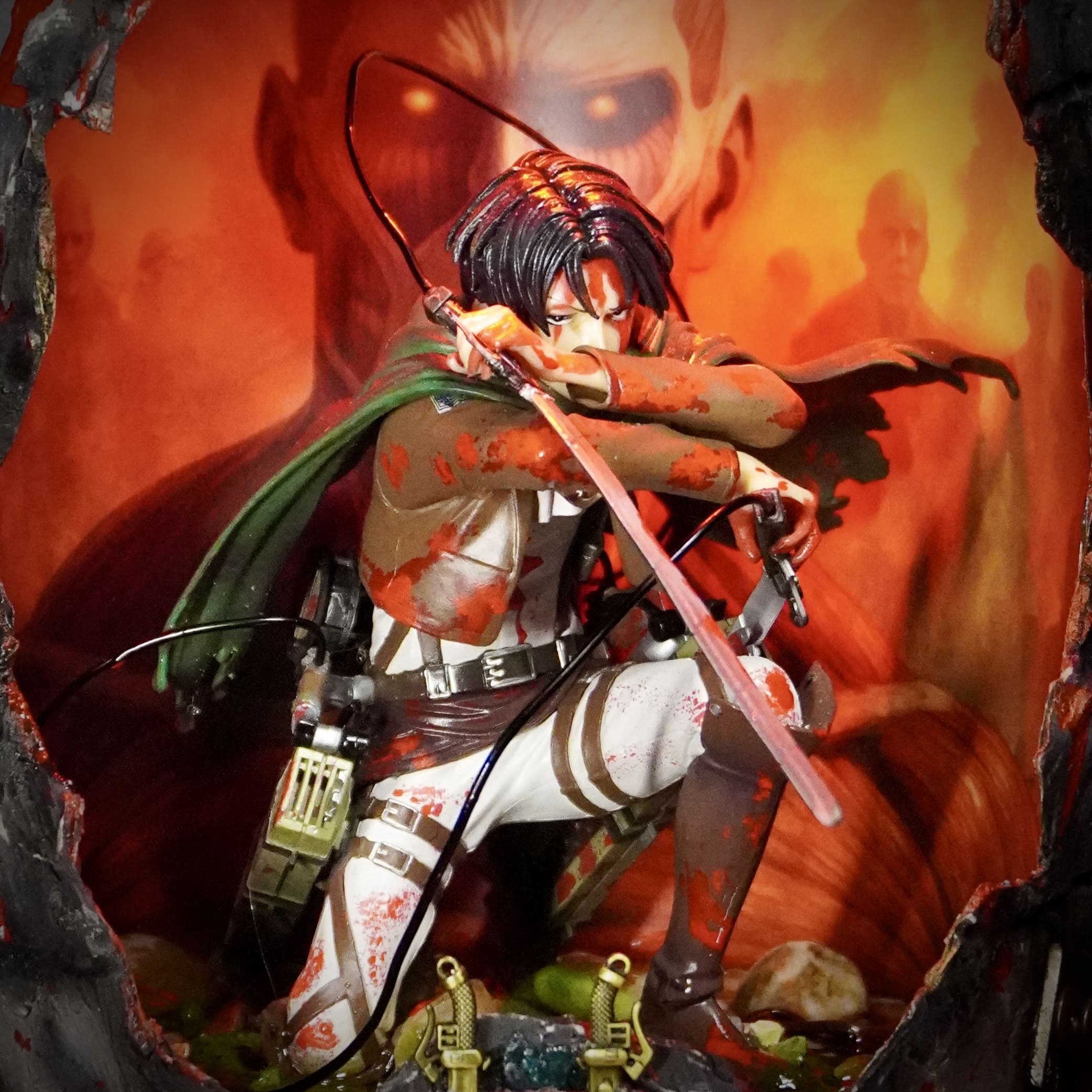 LEVI ACKERMAN- GIGA BOMBOL FIGURE 5 L - immagine 2