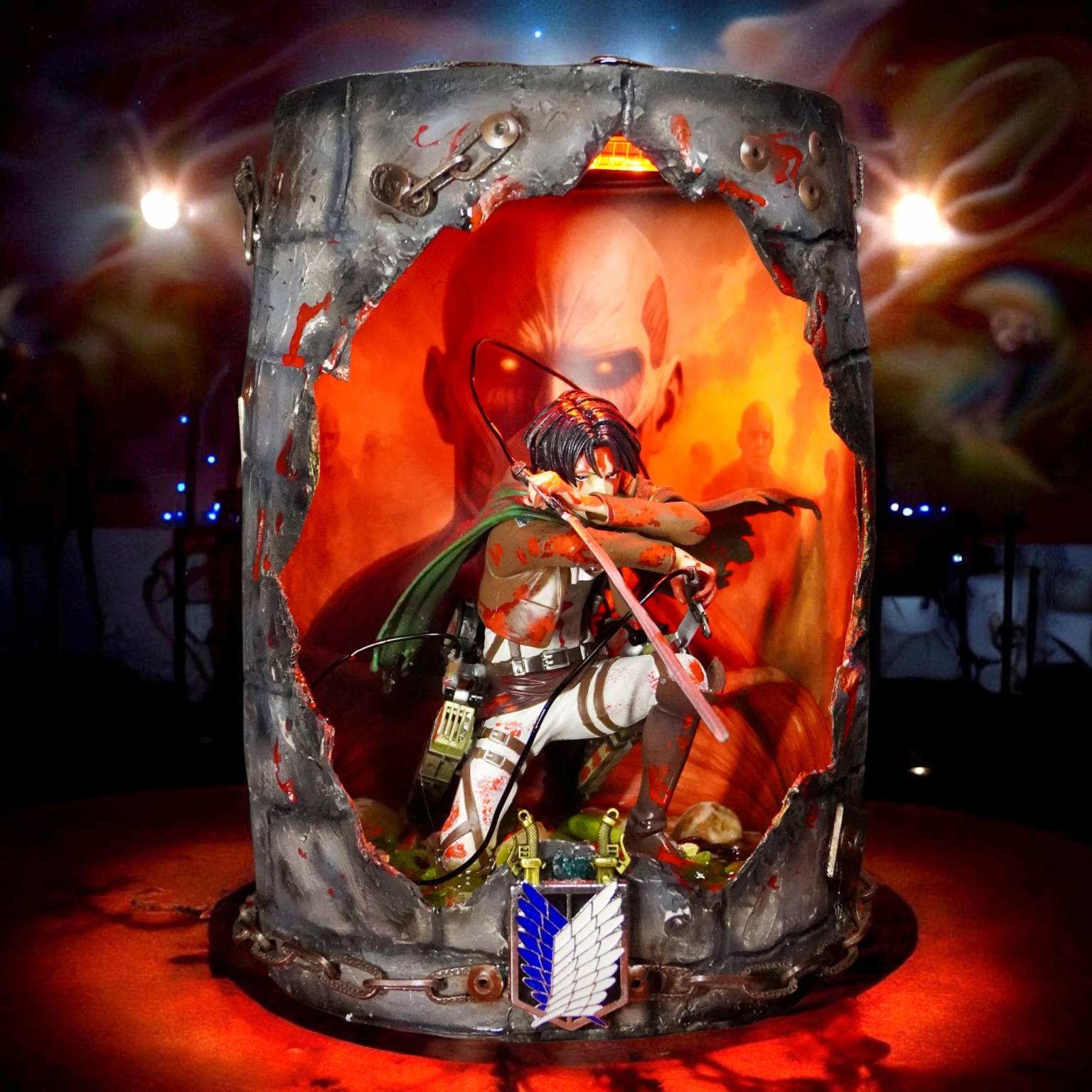 LEVI ACKERMAN- GIGA BOMBOL FIGURE 5 L