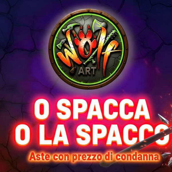 ASTA CON PREZZO DI CONDANNA LUMINESCENTE