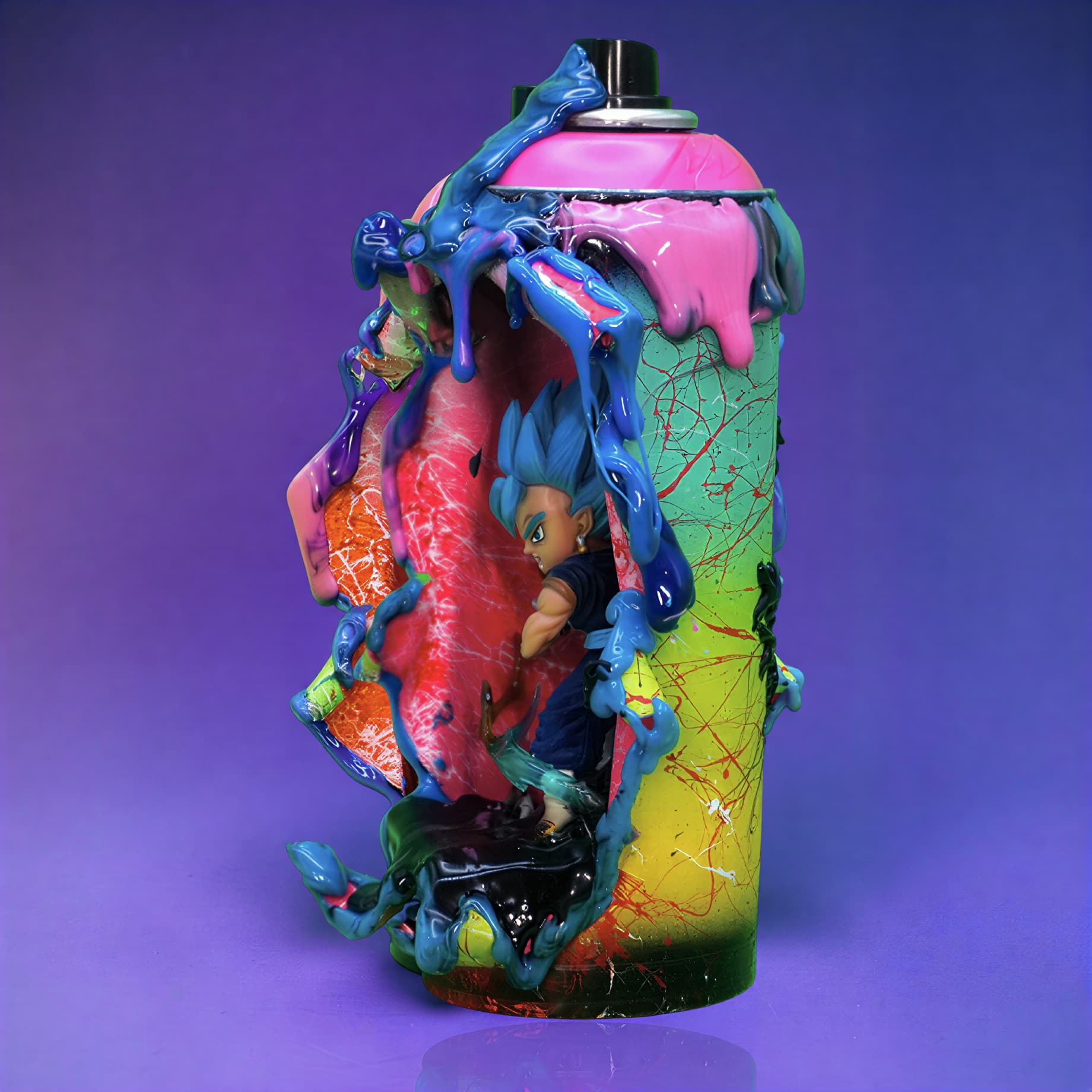 Bombol Figure 400ml Vegeth ssj blue - immagine 5