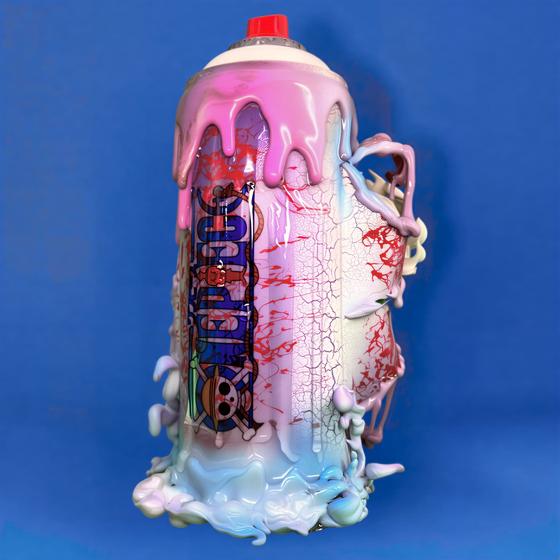 Luffy Gear Five 400ml Bombol Figure - immagine 3