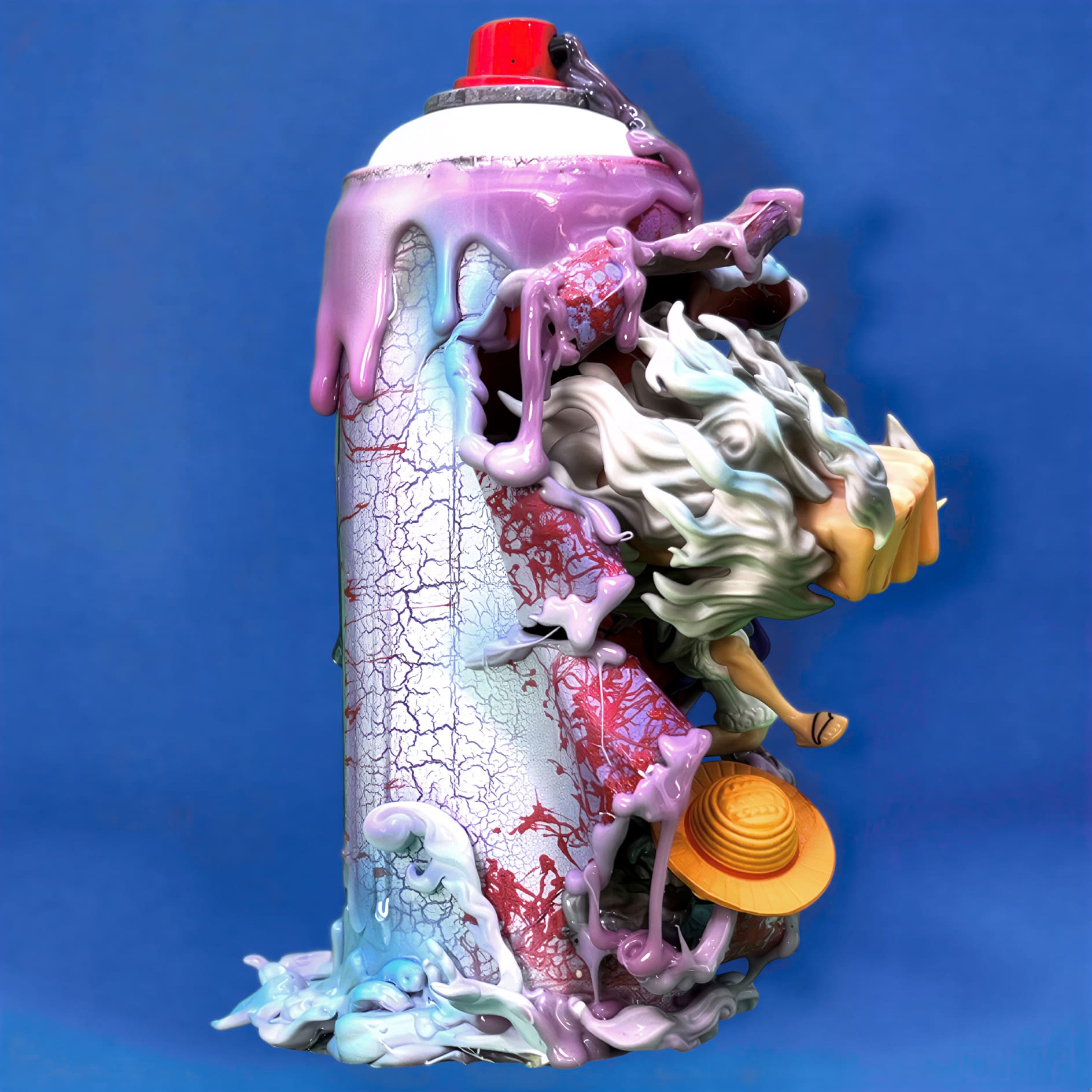 Luffy Gear Five 400ml Bombol Figure - immagine 5