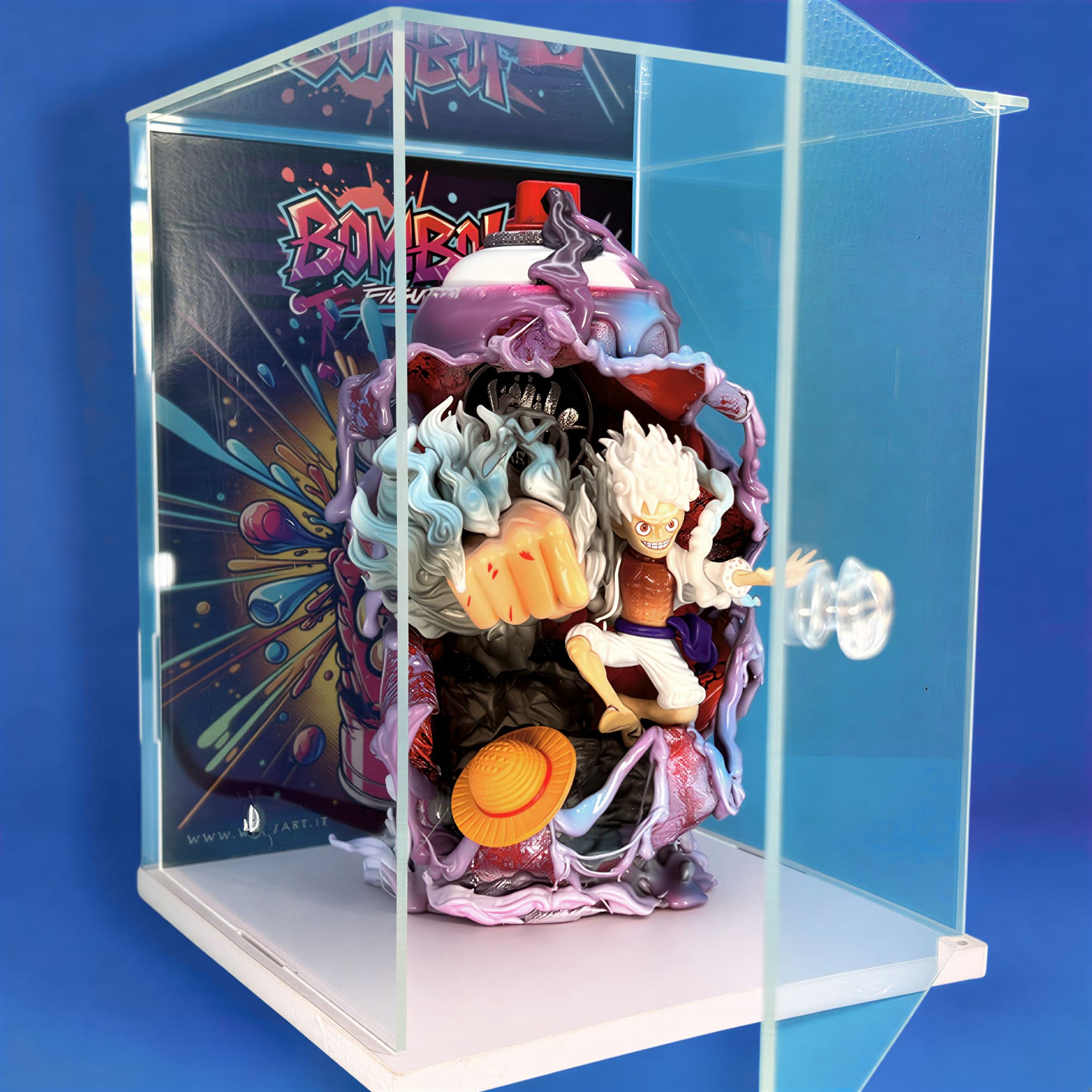 Luffy Gear Five 400ml Bombol Figure - immagine 8