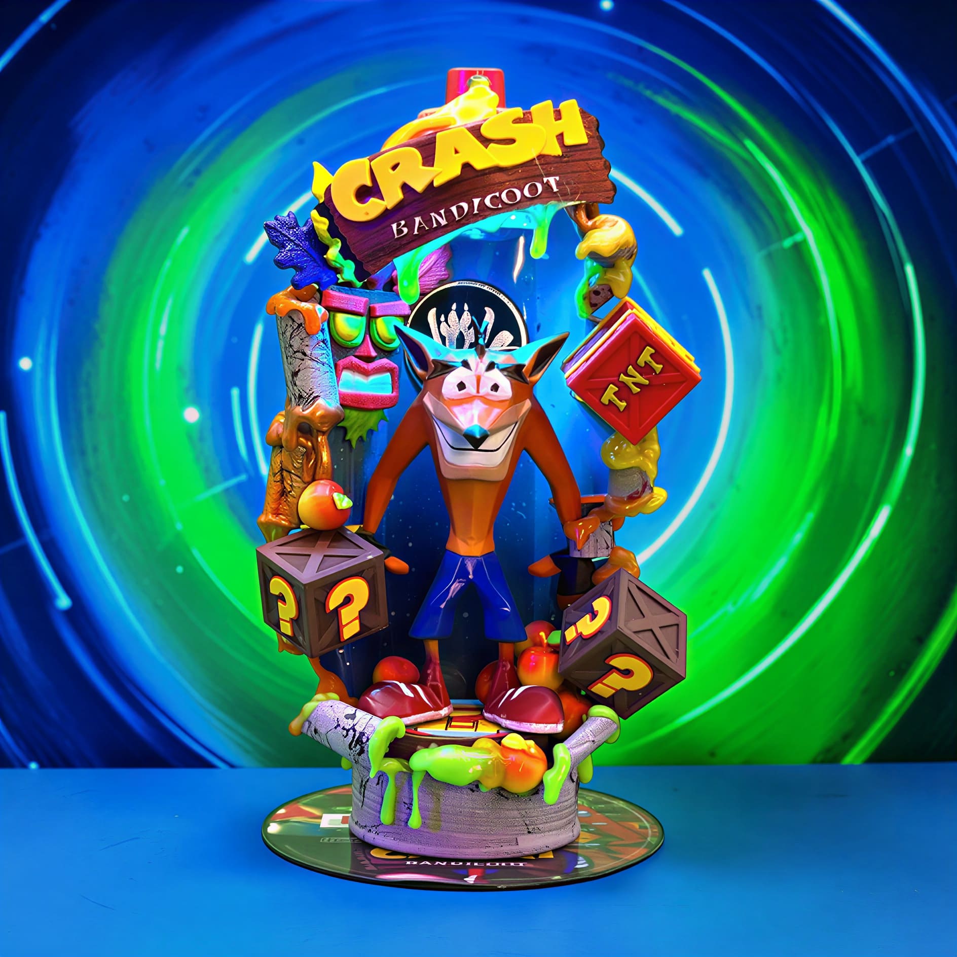 Crash Bandicoot - Bombol Figure 500ml
