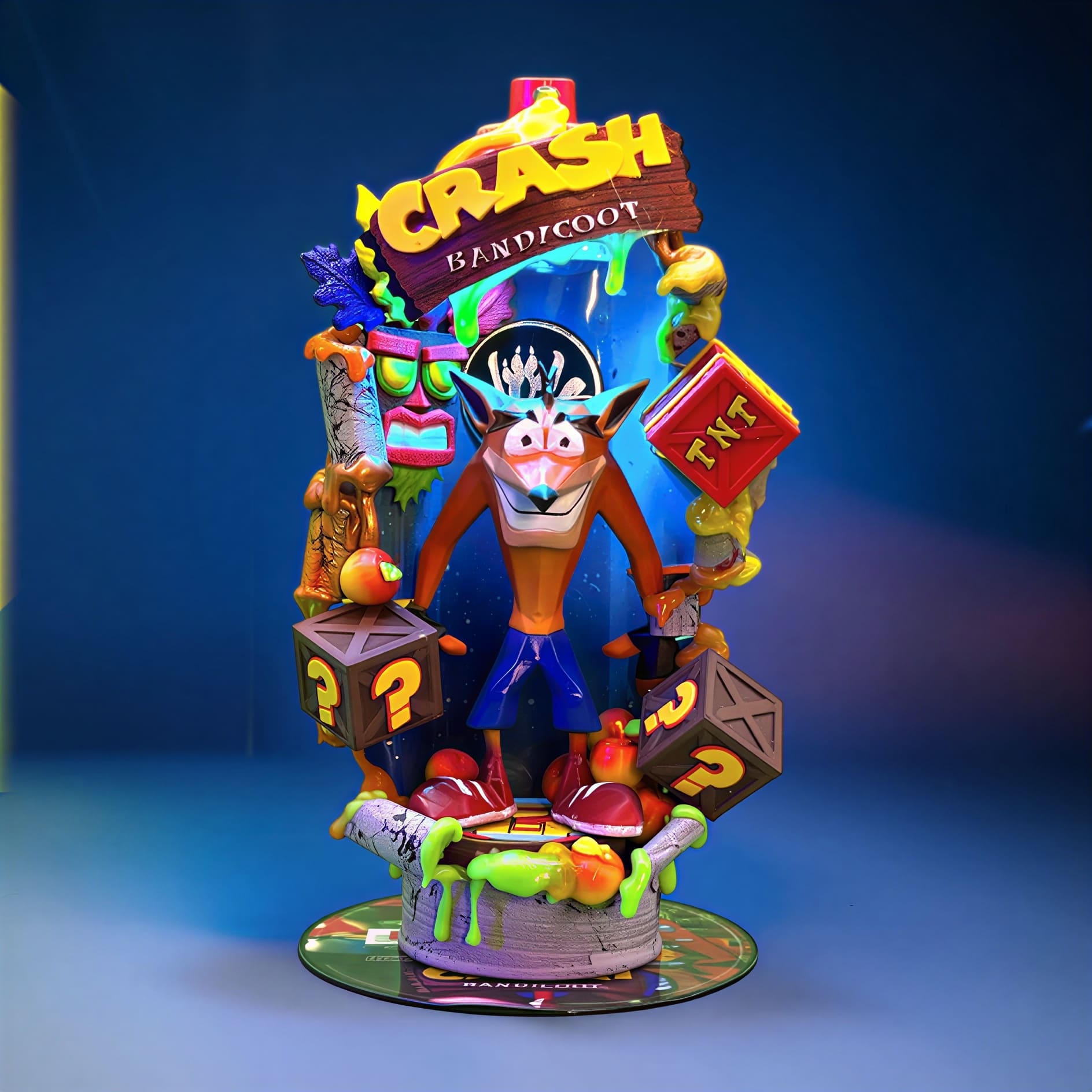 Crash Bandicoot - Bombol Figure 500ml - immagine 2