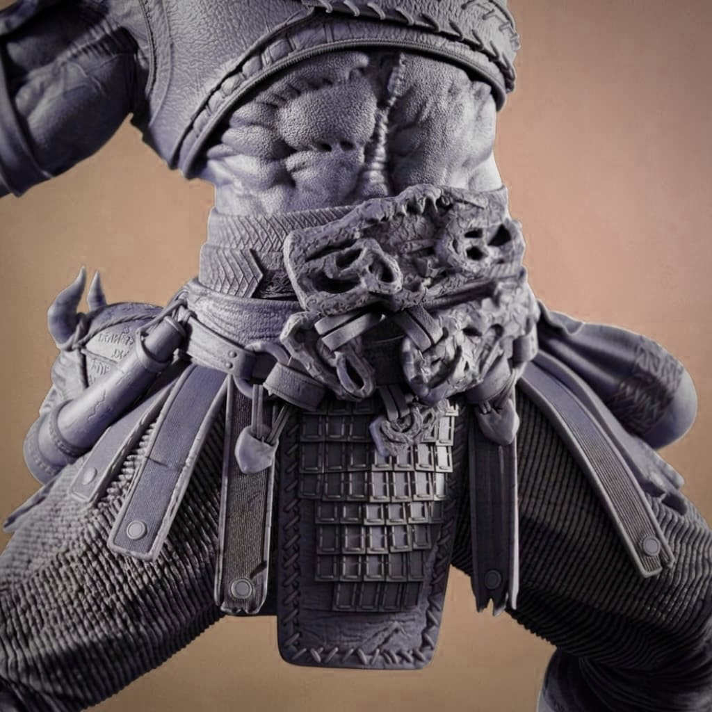 Kratos Statua Grezza - Figure Project - immagine 5