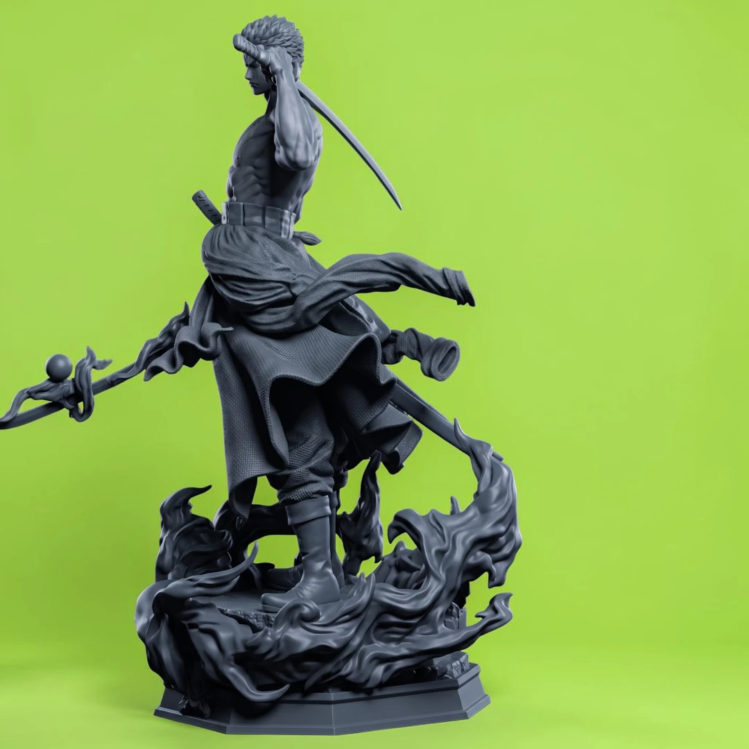 Zoro Statua Grezza - Figure Project - immagine 3