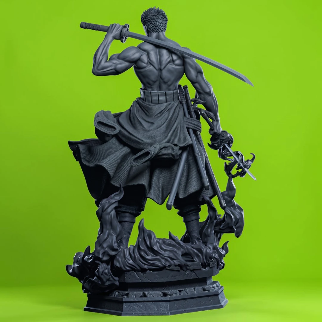 Zoro Statua Grezza - Figure Project - immagine 4