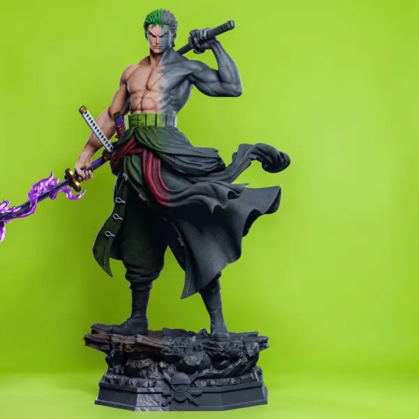 Zoro Statua Grezza - Figure Project