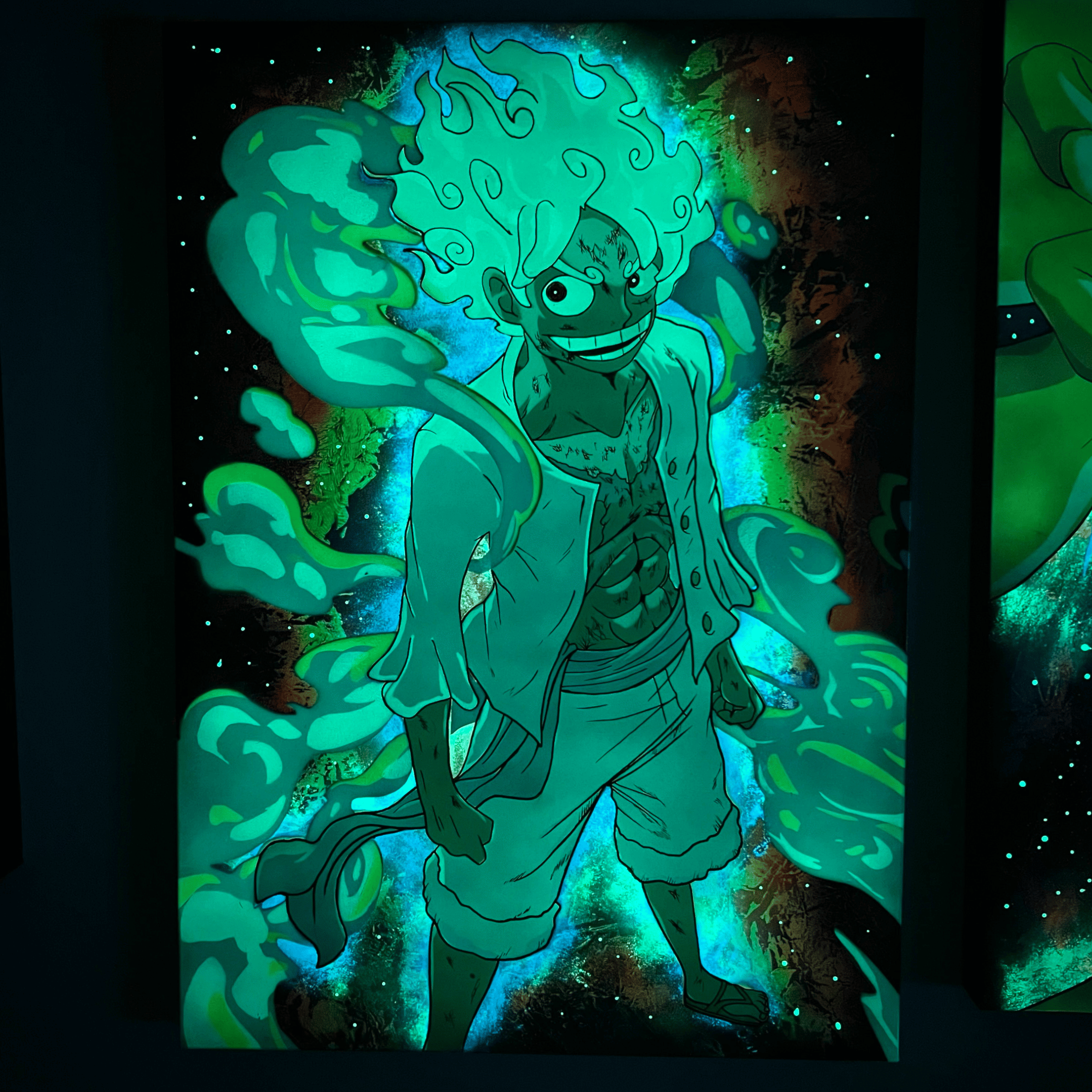 Luffy Gear Five 50x70 - Wolf Art Private Collection