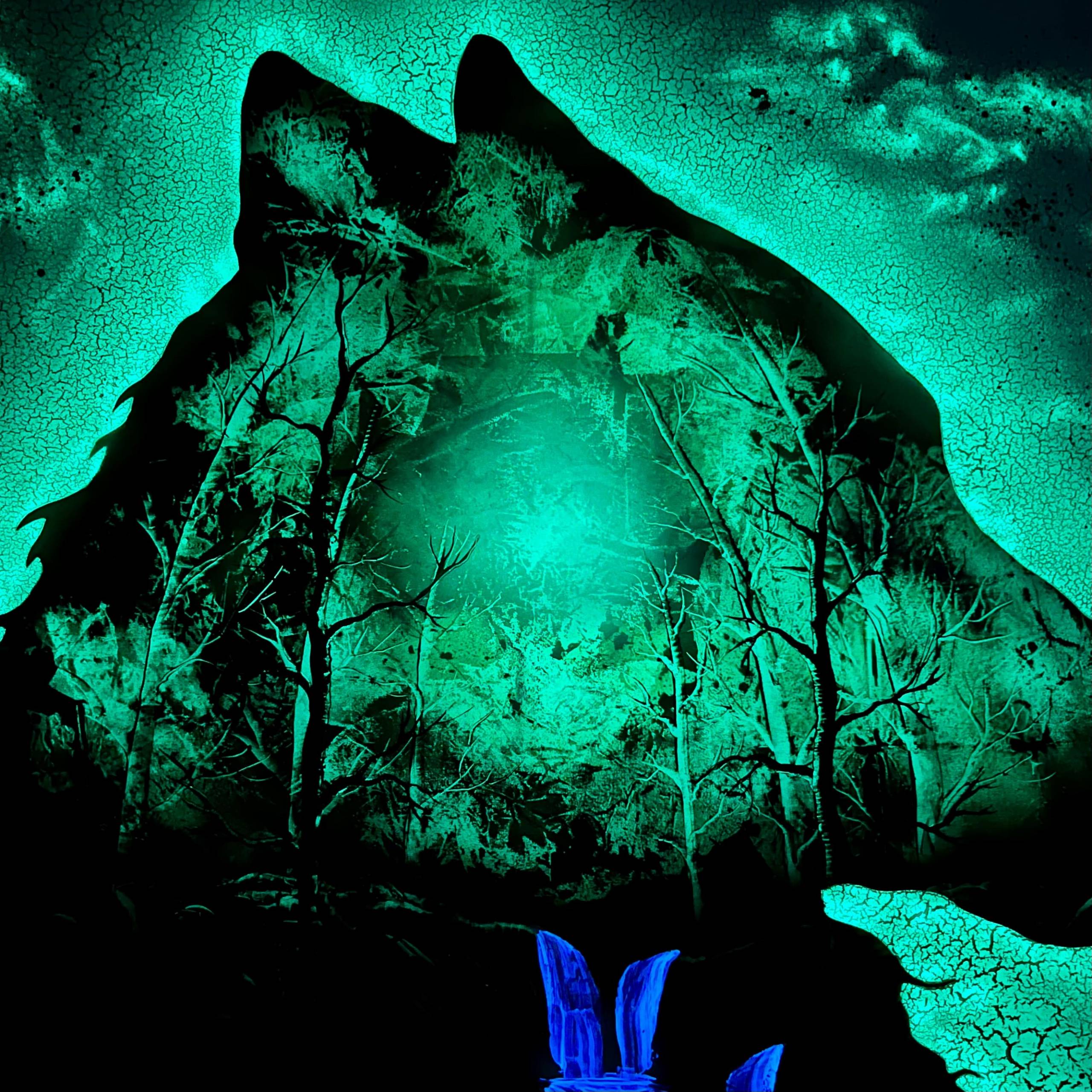 GIGA QUADRO Wolf Forest 100x140 - Wolf Art Private Collection - immagine 5