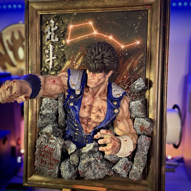 KENSHIRO - 3D Hyper Art Fusion - 58X43 - immagine 11