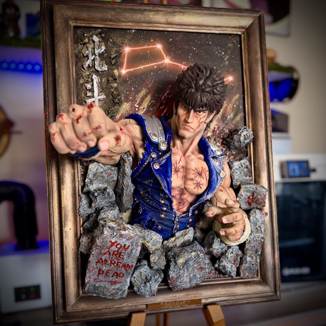 KENSHIRO - 3D Hyper Art Fusion - 58X43 - immagine 10